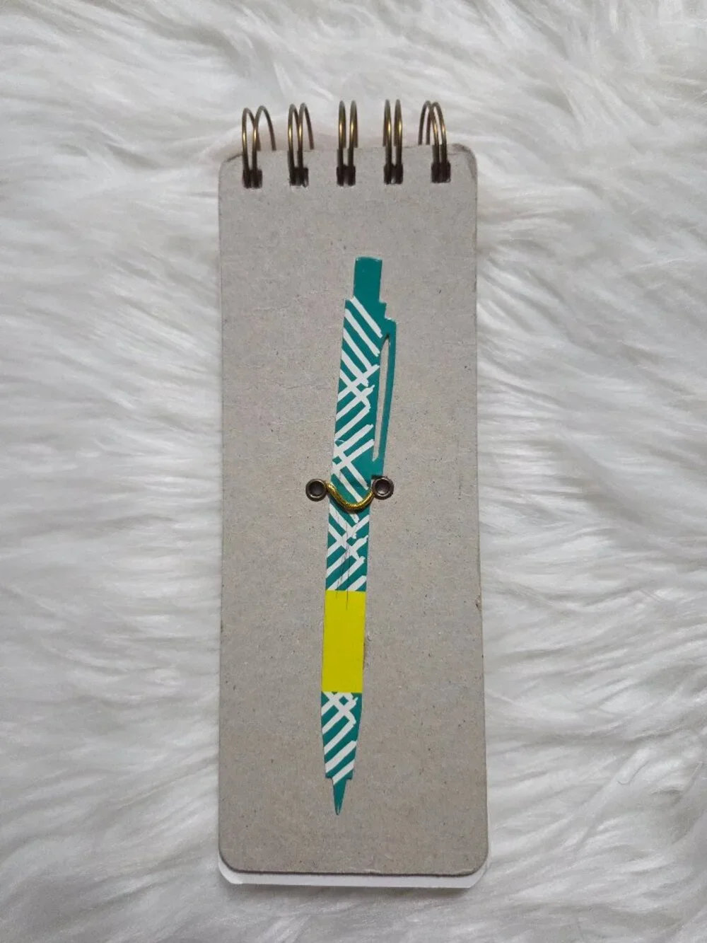 Mara Mi Pen Design Narrow Notebook